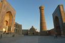 kalon mosque, minaret and mir-i-arab medressa - bukhara, uzbekistan
