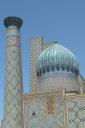 sher dor mosque, registan - samarkand, usbekistan