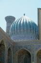 sher dor mosque, registan - samarkand, usbekistan