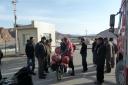 before the kyrgyz/chinese border