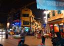 night street scene - hanoi, vietnam