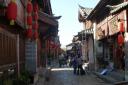 road in lijiang old town - yunnan, china