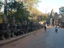 entering angkor thom - siem reap, cambodia