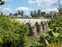 french railway bridge - 4,000 islands, laos